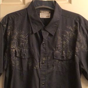Machine brand men’s short sleeve shirt